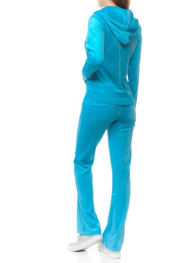 Hoodie & Sweatpants Velour Loungewear Set (Plus)