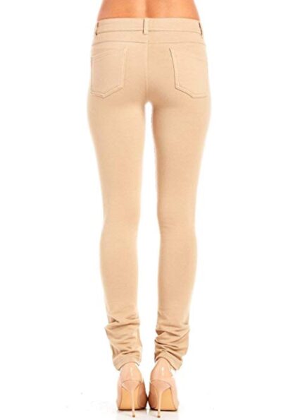 French Terry Basic Jegging Skinny Pants
