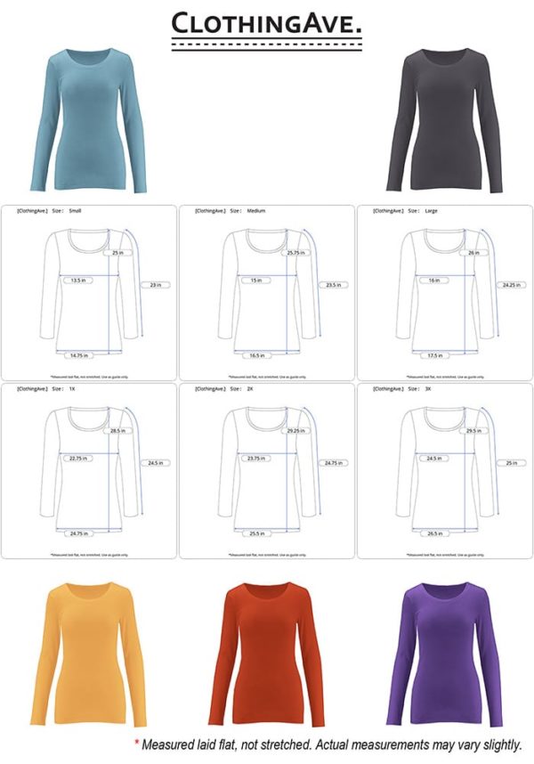 Cotton Long Sleeve Round Neck Top