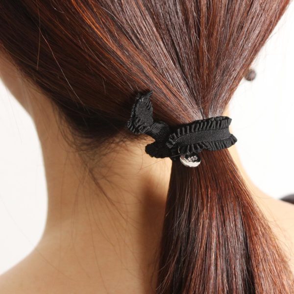 Black Colored Hair-Tie Set