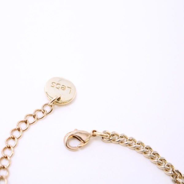 Gold Unbalanced Chain Bracelet