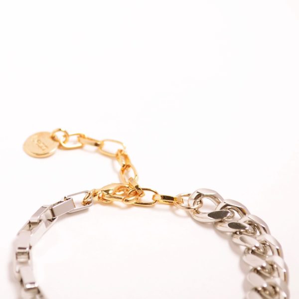 Uni Mixed Chain Bracelet