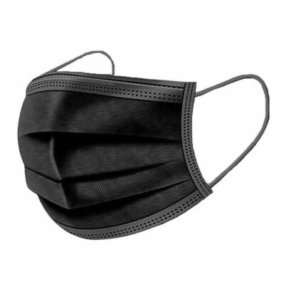 4-Ply Disposable Mask Black 50 Pcs/Box