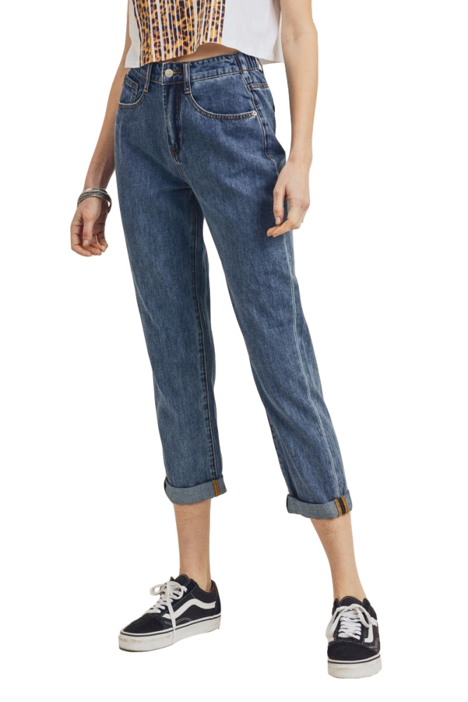 Women's Denim High Waist Vintage Mom Fit Jeans Medium Wash Jeans - $34. ...