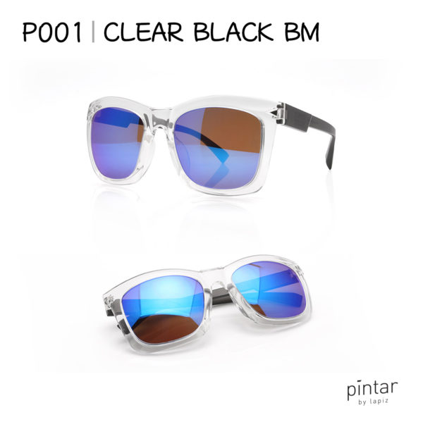 P001 Clear Black BM