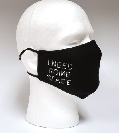 Rhinestone Mask, Fashion Mask, Face Masks, Fabric Mask Washable Cotton Mask (Alien)