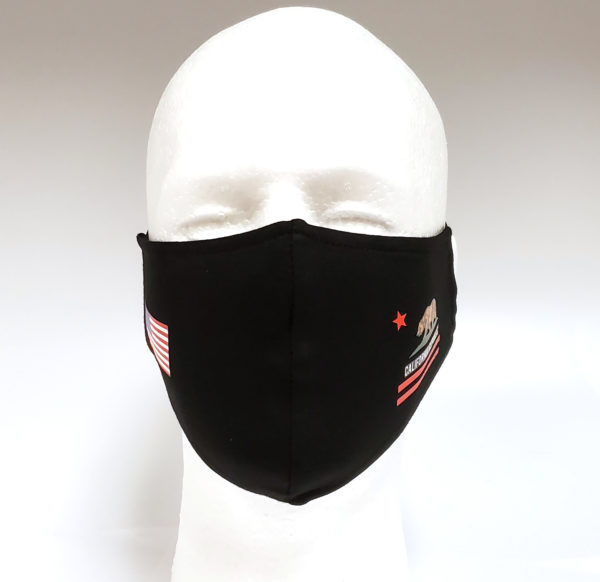 Printing Mask, Gold Mask, Fashion Mask, Face Masks, Fabric Mask Washable Cotton Mask (California Republic)