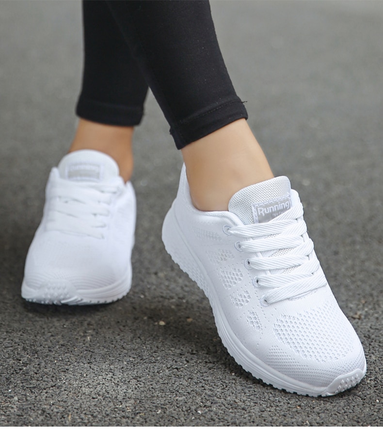2020 New Women Shoes weightlight Sneakers Women Vulcanize Shoes Sport Basket Femme Walking White Outdoor Casual Tenis Feminino