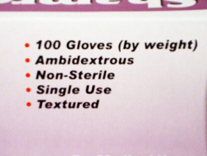 Shamrock Latex Examination Glove, Thin, No Powder, Slick Surface Latex, Medium, Natural