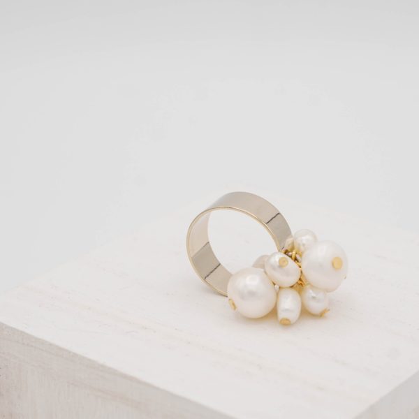 Natural Pearl Blossom Ring